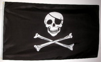 Skull Cross Bones Jolly Roger Pirate Flags Party Favor