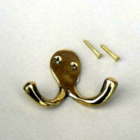 Brass Coat Clothes or Utility Hook Brass Coat Clothes or Utility Hook