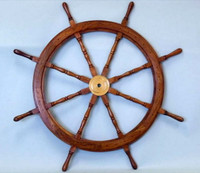 Nautical Wheel Décor - Nautical Decorative Ship Wheel