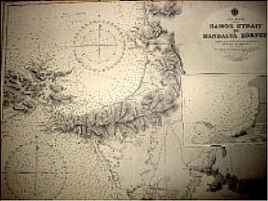 old nautical map