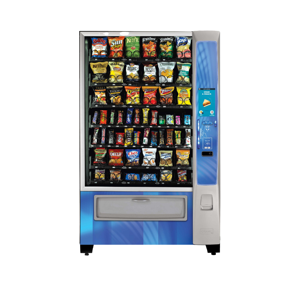 Crane Merchant Media2 Ambient 187D Snack Vending Machine