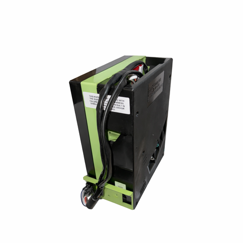 American Changer green stripe hopper
