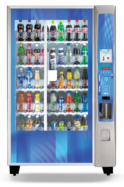 New Crane BevMax 6 Media2 DN-5800-6 Beverage Vending Machine (Cash Discount Available)