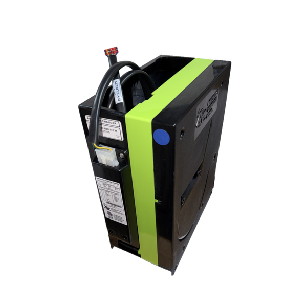 American Changer Green Stripe ccTalk Hopper - back