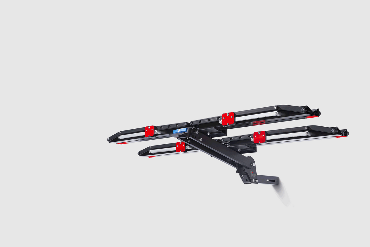 Equip'D Tray Style Bike Rack Bike Carrier Hitch 1UP USA