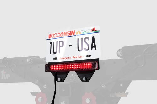 LED Light Bar & License Plate Holder (Moto)
