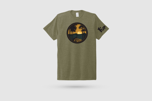 Bike Wheel T-Shirt (Bargain Garage)