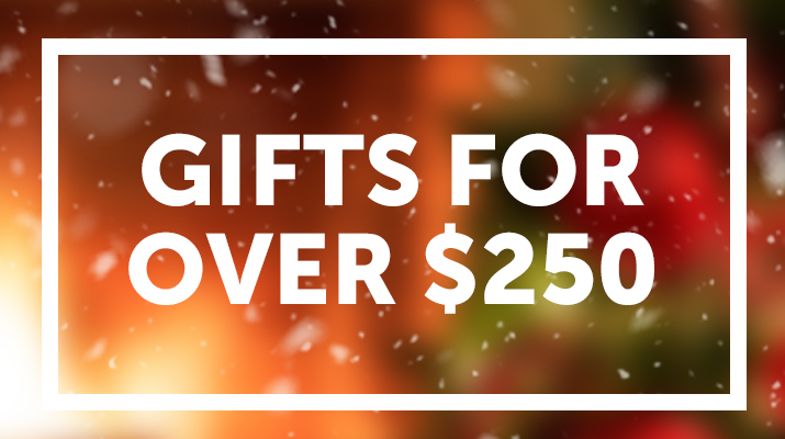 GIFTS FOR OVER $250