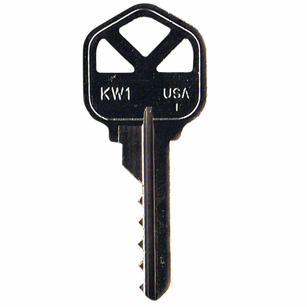 Kwikset Bump Key (KW1 & KW10) Set Lock bumping keys with rings
