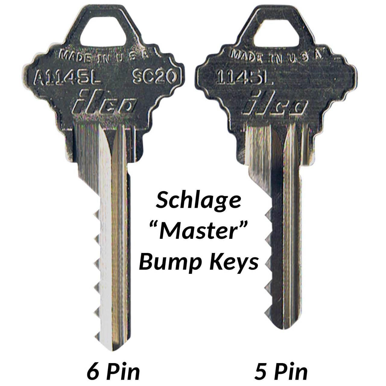 Schlage Bump Keys