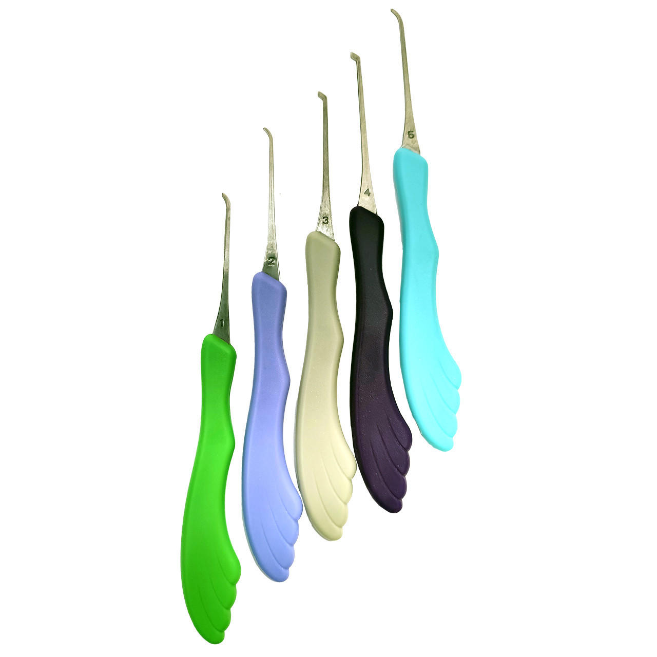 Feather Handle Hook Lock Pick Set (And Turning Tools)