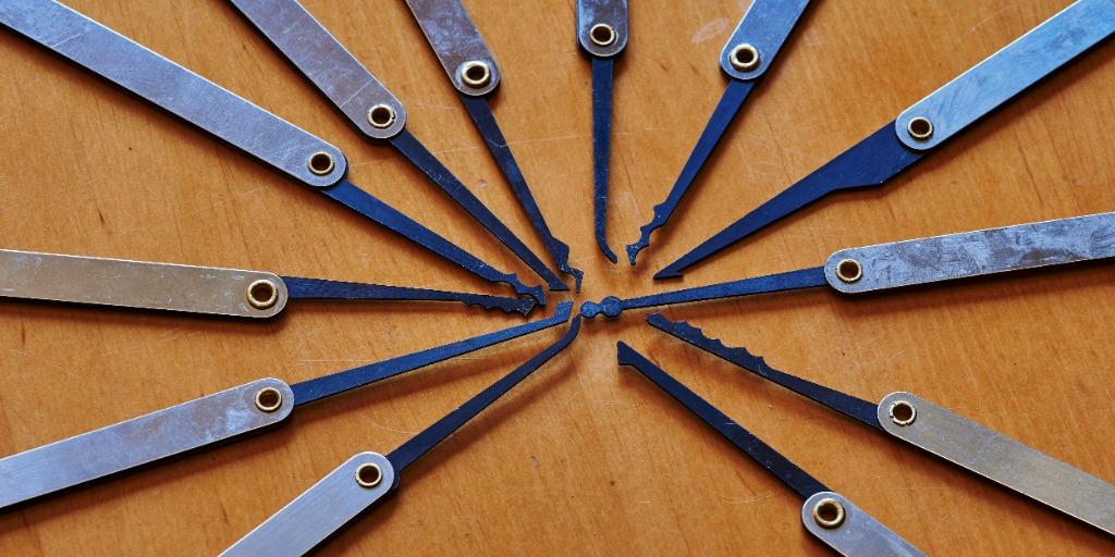 multi lockpick set lock pick tool