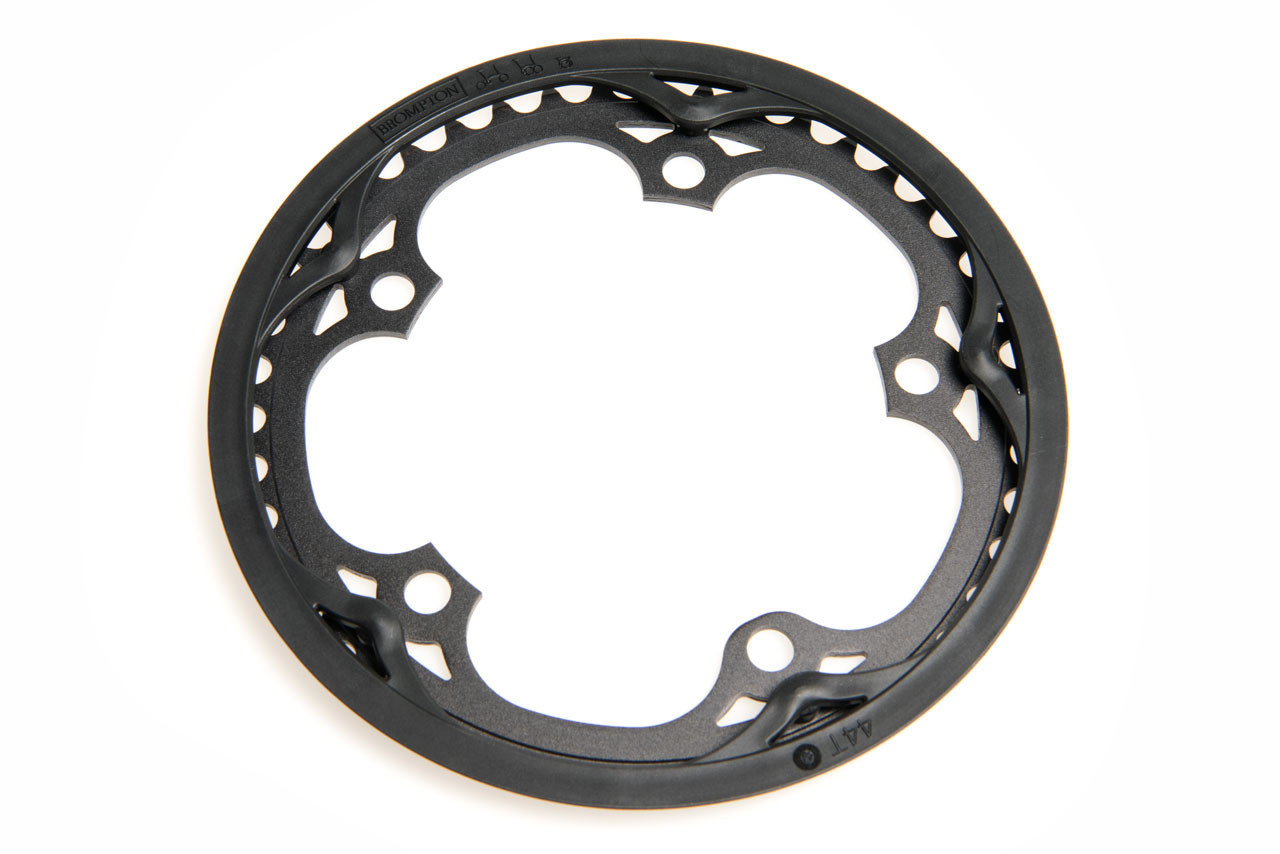 Chain Ring + Guard Spider 44T Black