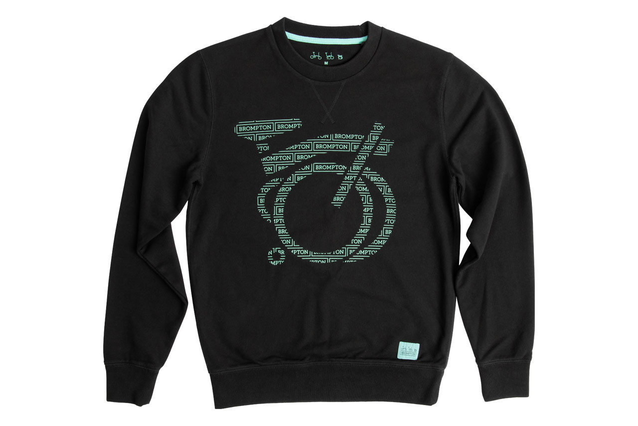 Logo Collection Sweatshirt Brompton Bicycle UK