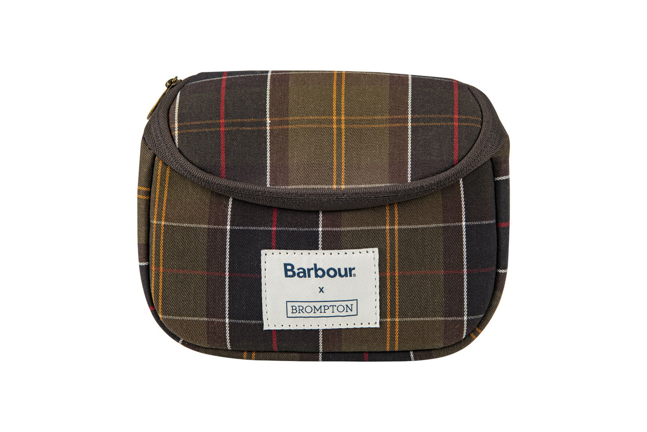 Barbour x Brompton Zip Pouch