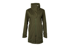 Brompton x Protected Species Parka Olive - front view