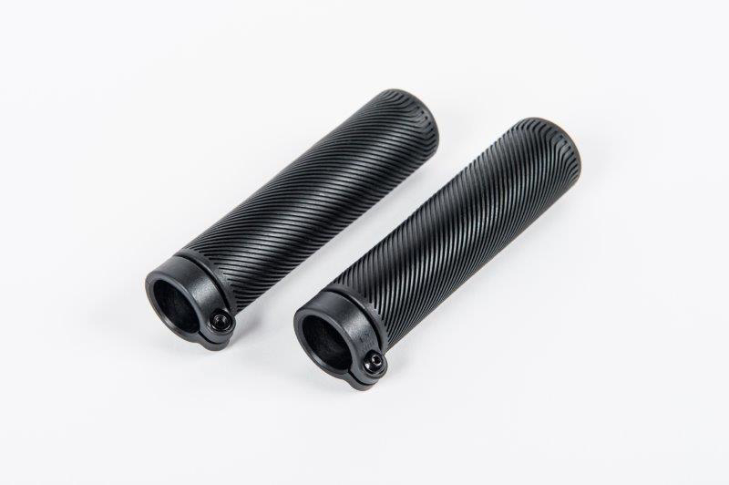 Lock On Rubber Mushroom Handlebar Grips 130mm