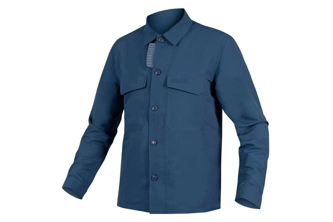 Endura x Brompton San Francisco Windproof Shirt Jacket Blue XS, 