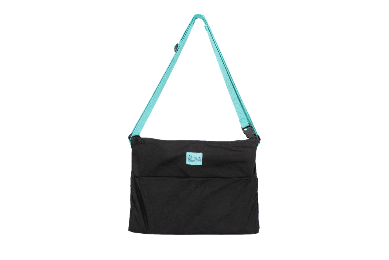 Logo Collection Musette Black/Turkish Green , 