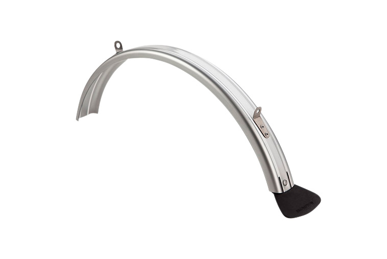 Rear Fender Blade in Silver - Fender with Rack Silver , 