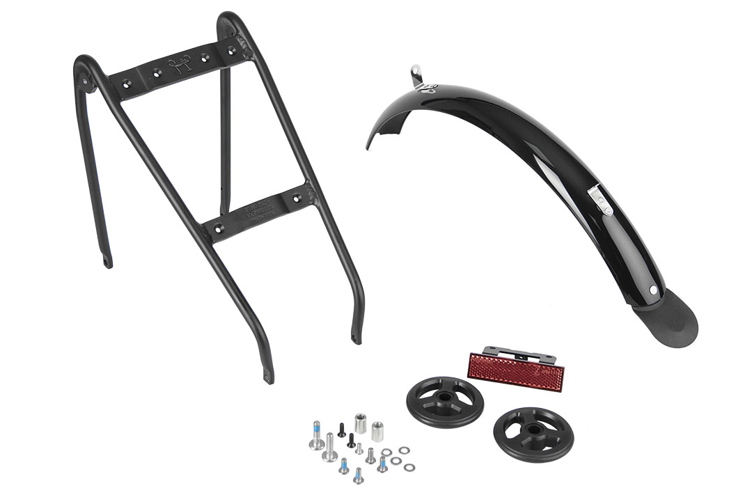 Advance Complete Rear Rack Kit Black , 