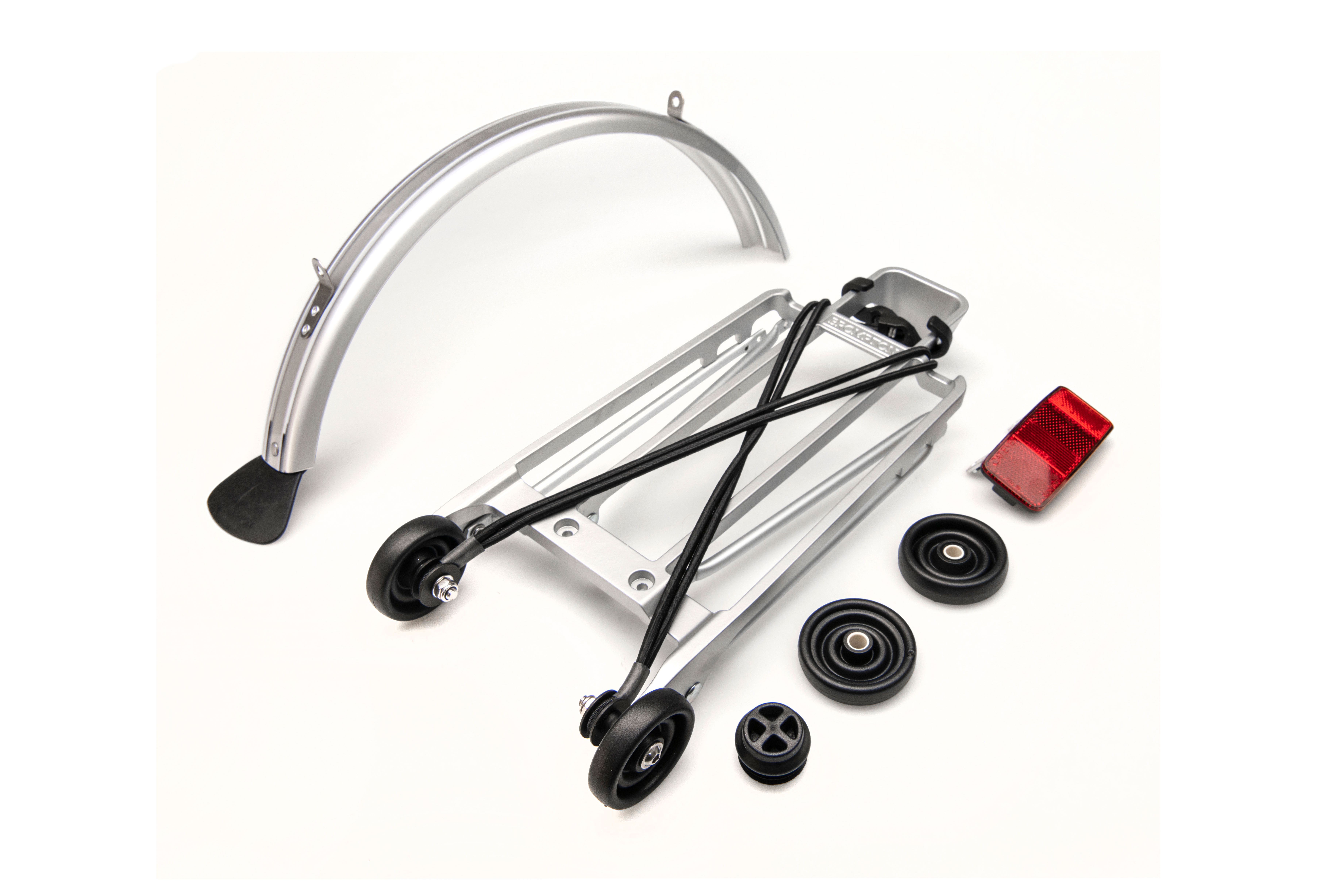 Complete Rear Rack Kit Silver , 