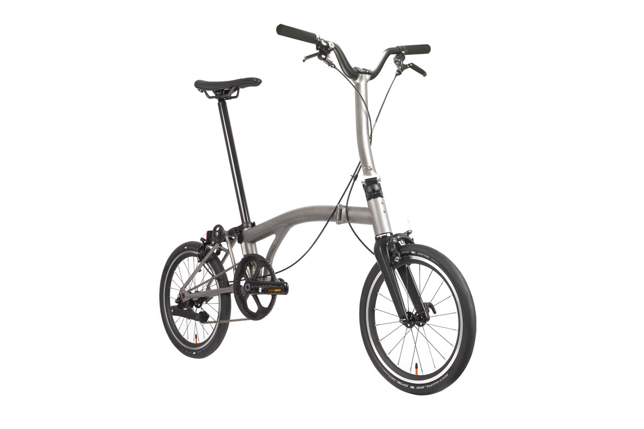 T Line - 1-speed Blasted Titanium Mid, 