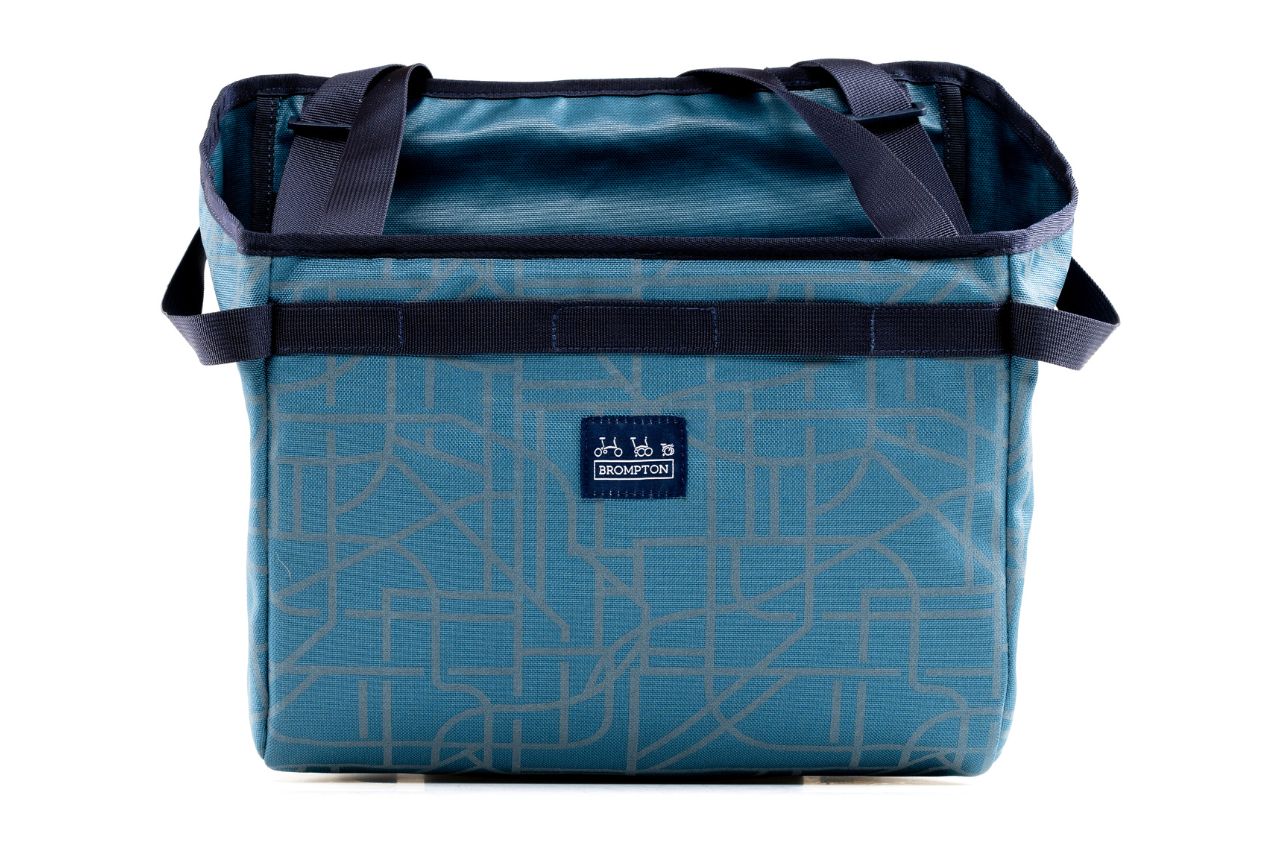 Bright Night Borough Basket Bag Small Dusk Blue , 