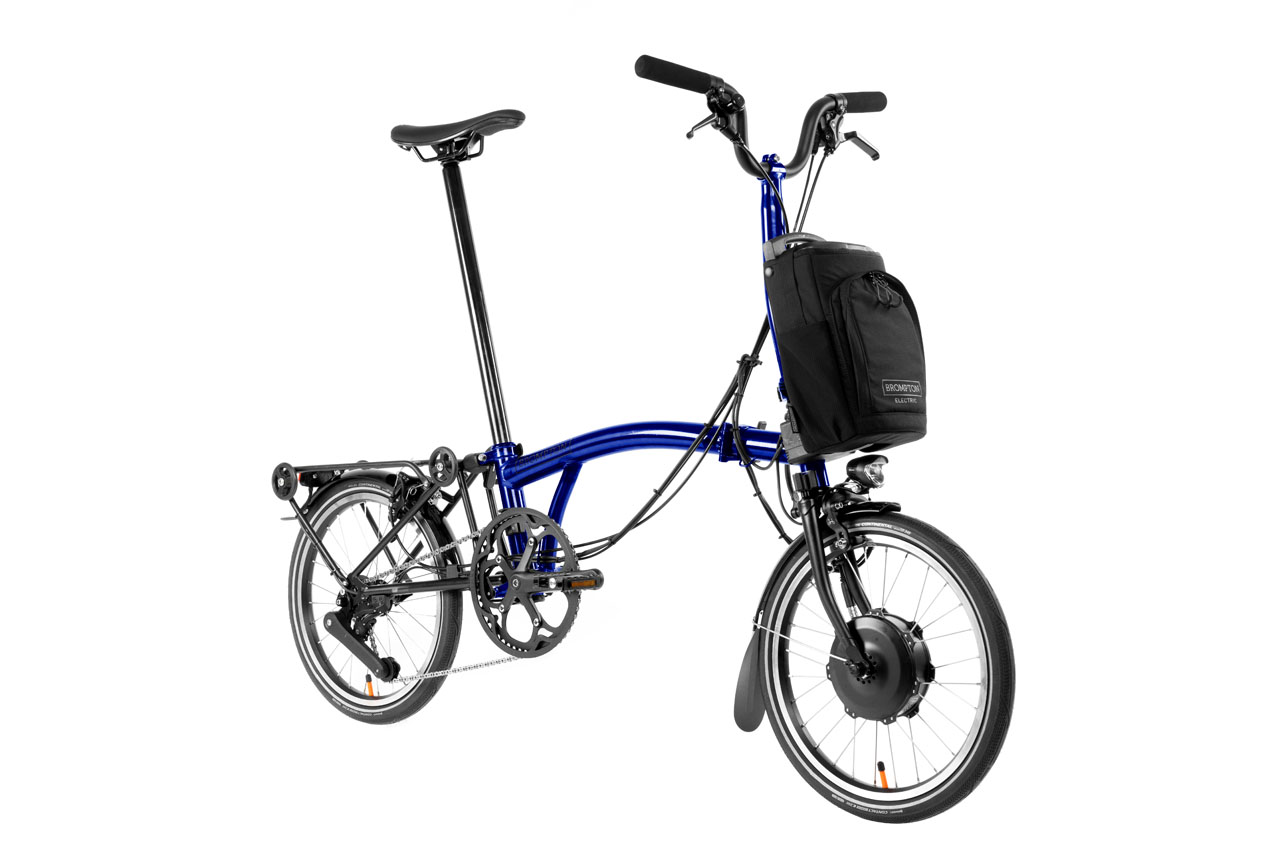 Electric P Line Explore with Roller Frame - 12 Gang Bolt Blue Lacquer Mid, 