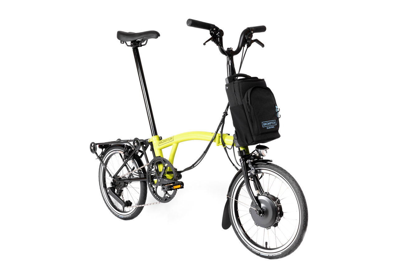 Electric C Line Urban with Roller Frame - 4 Speed Yuzu Lime Mid, 