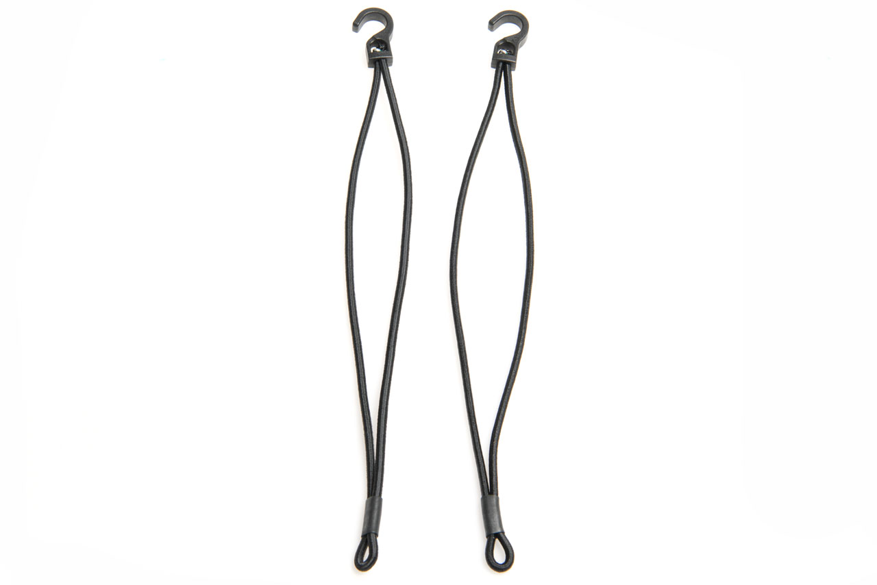 Brompton Rack Elastic Shock Cord Pair Black , 