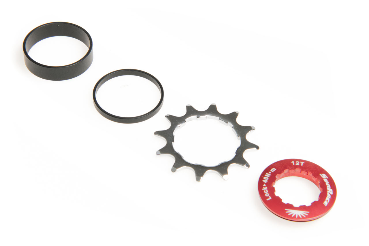 Brompton Advance Single Speed Sprocket Set Black , 