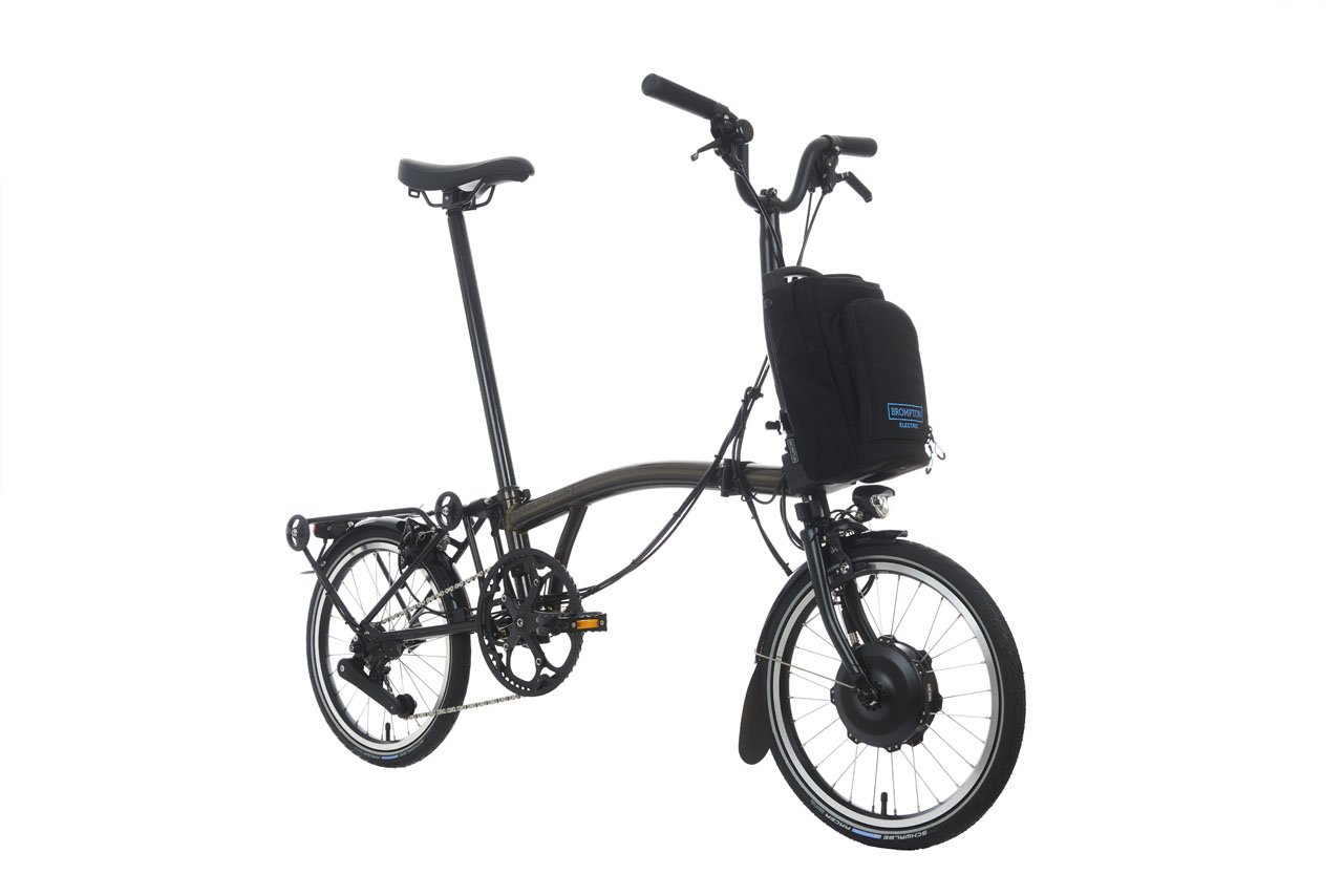 Electric C Line Explore with Roller Frame - 12 Speed Black Lacquer Mid, 