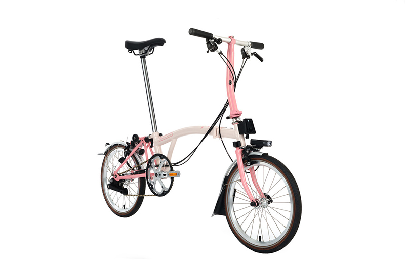 C Line Explore - 6 Speed - Cherry Blossom | Brompton Bicycle USA