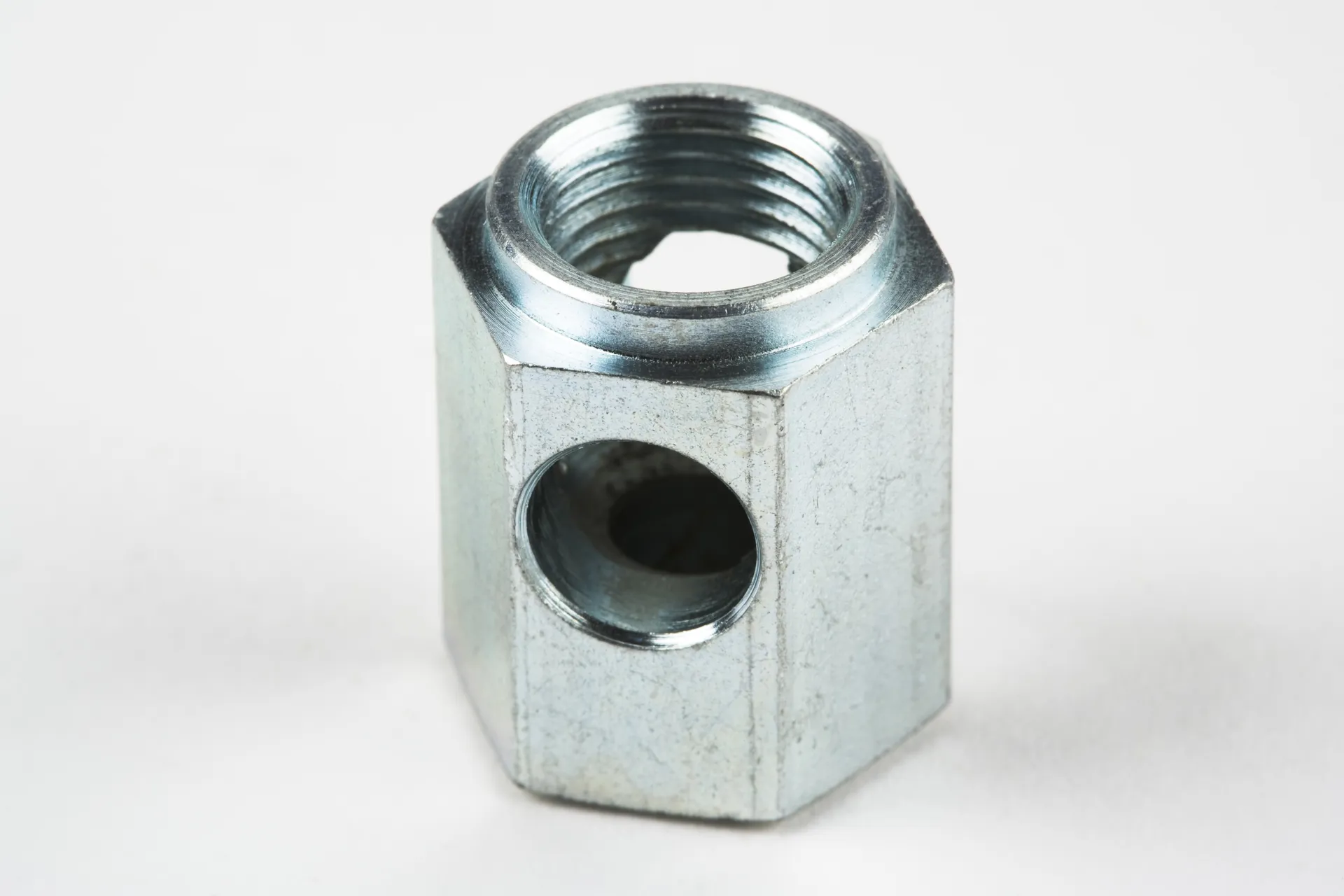 Chain Tensioner Nut + Washer 3 Speed Silver , 