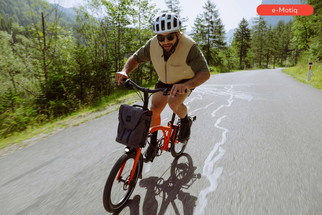 Electric G Line with SuperRoll+ - e-Motiq system - 4-speed Adventure Orange Medium,