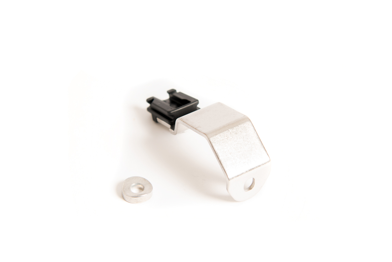 Mounting Bracket for Brompton Cateye Front Light Silver , 