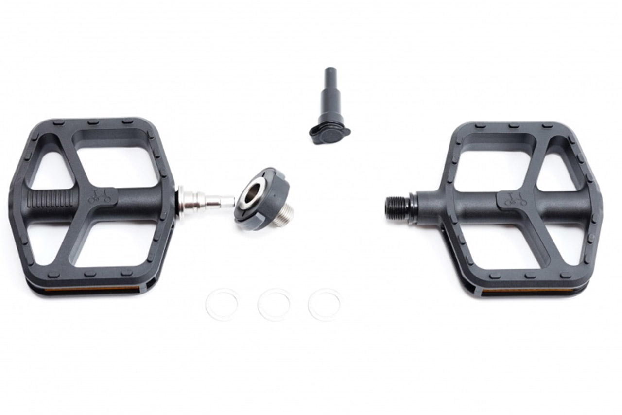 Brompton Quick Release Pedal Set for G Line Black , 