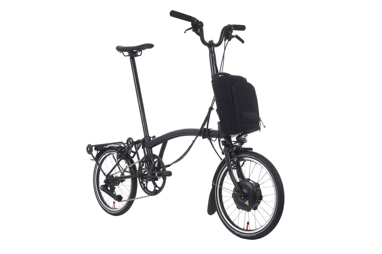 Electric P Line with Roller Rack - 12-speed Midnight Black Metallic Mid, 