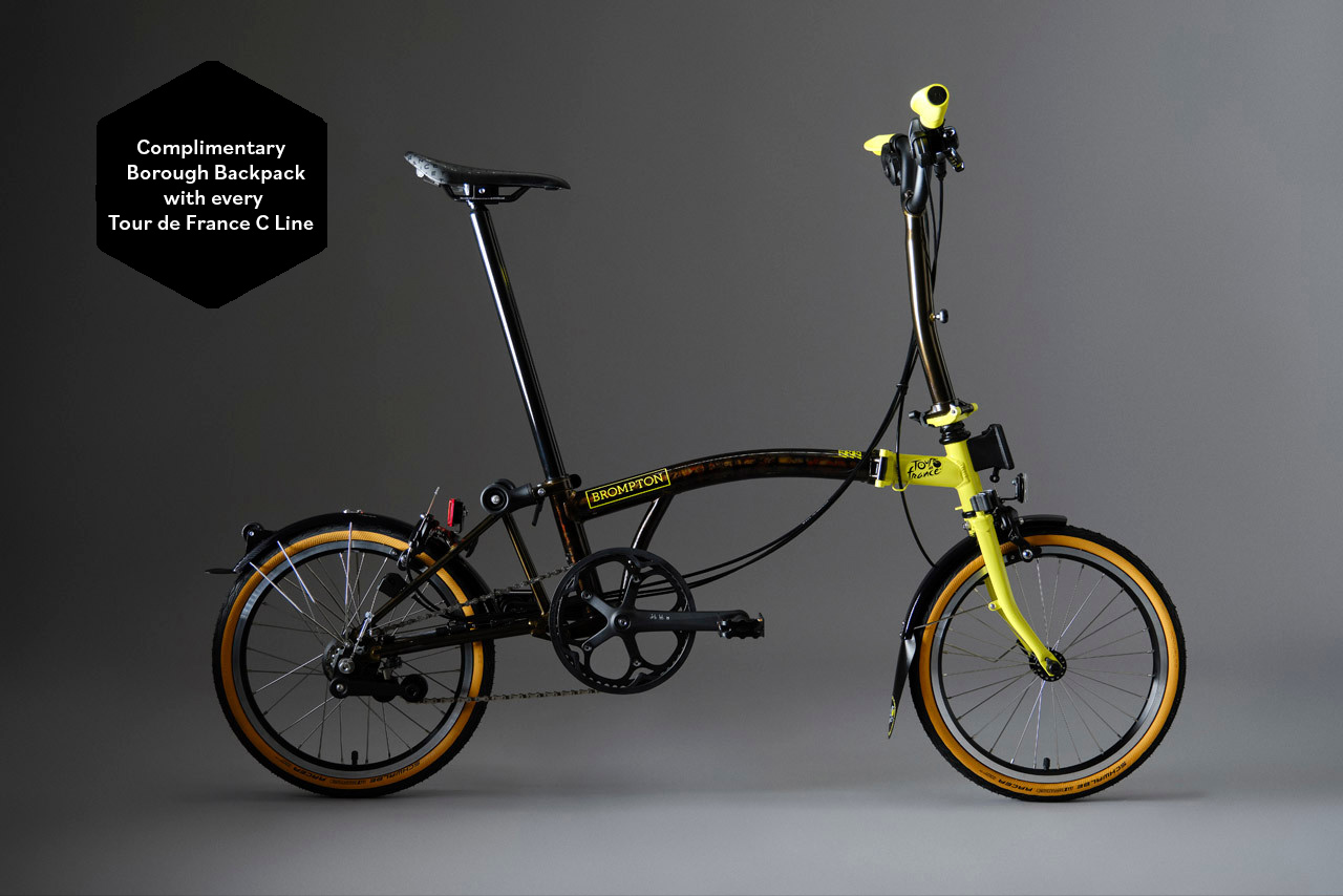 Brompton x Tour de France C Line Leaders yellow Mid, 