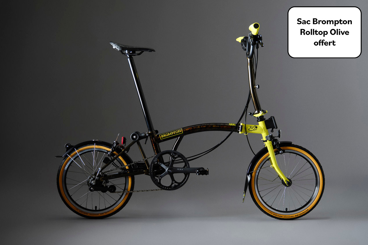 Brompton x Tour de France C Line Leaders yellow Mid, 