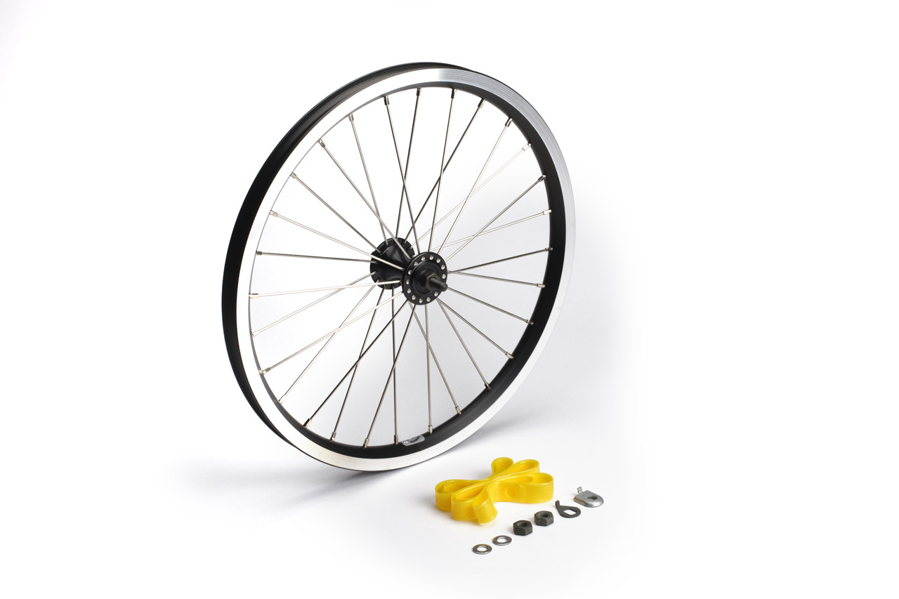 Brompton Dynamo Front Wheel with Fittings, 