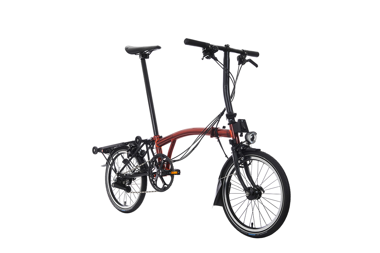 C Line with Roller Frame and Dynamo Lighting - Renewed - 6 Speed - Grade 1 Flame Lacquer Low, 
