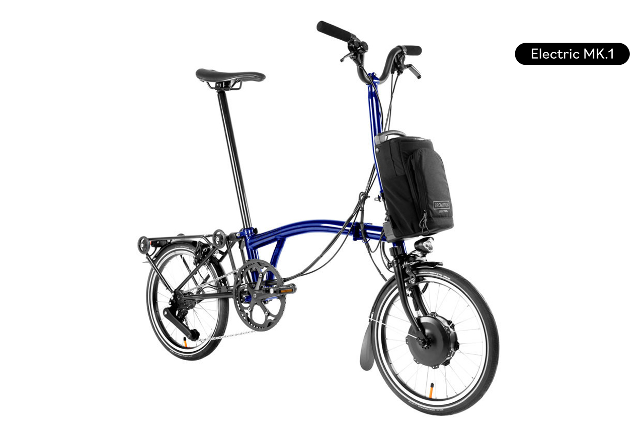 Electric P Line with Roller Frame - 4-speed Bolt Blue Lacquer Mid,