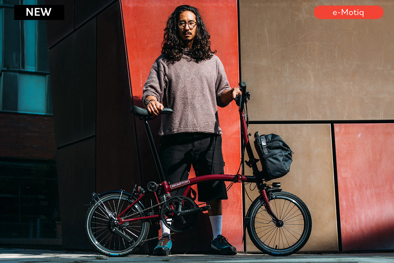 Electric C Line - e-Motiq system - 4-speed Red Plum Mid,