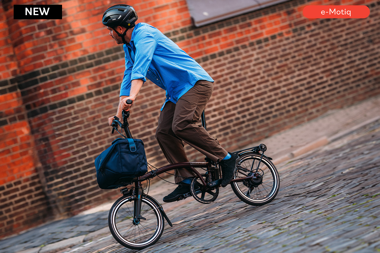 Electric P Line with SuperRoll+ - e-Motiq system - 4-speed Red Plum Mid,