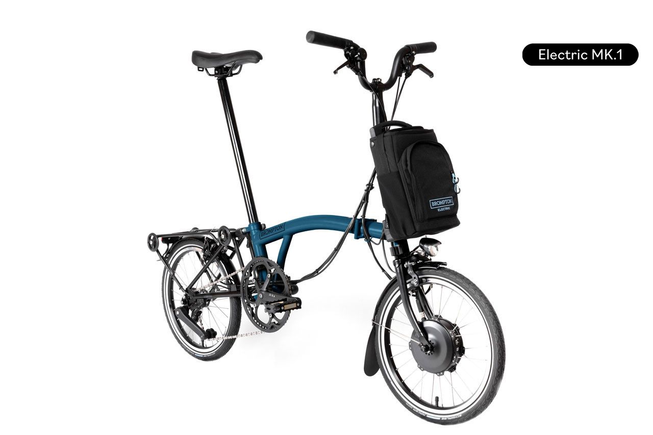Electric C Line with Roller Frame - 4-speed Ocean Blue Mid,