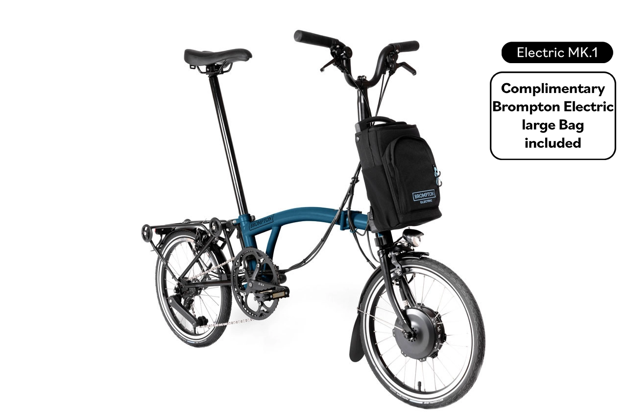 Electric C Line with Roller Frame - 4-versnellingen Ocean Blue Mid,