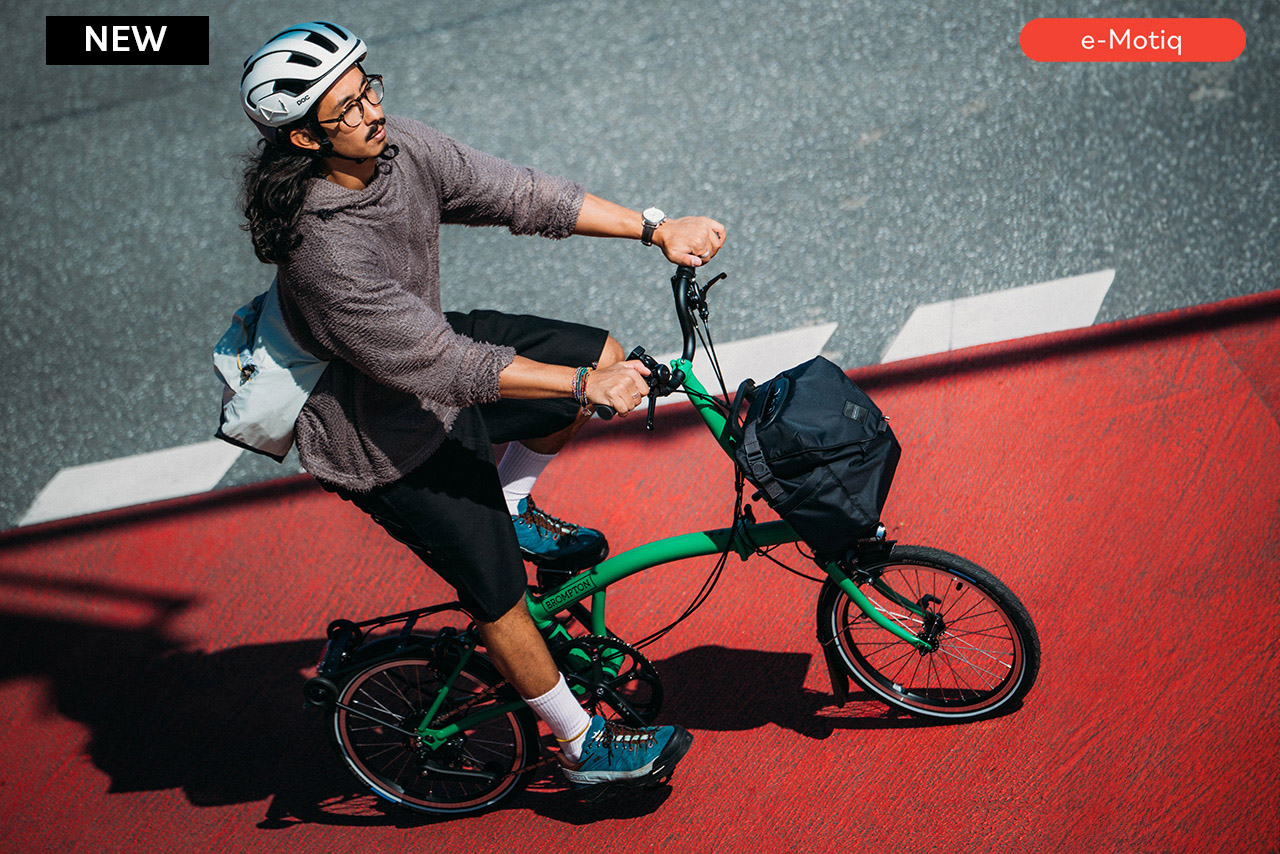 Electric C Line with SuperRoll+ - e-Motiq system - 4-speed Palm Green Mid, 