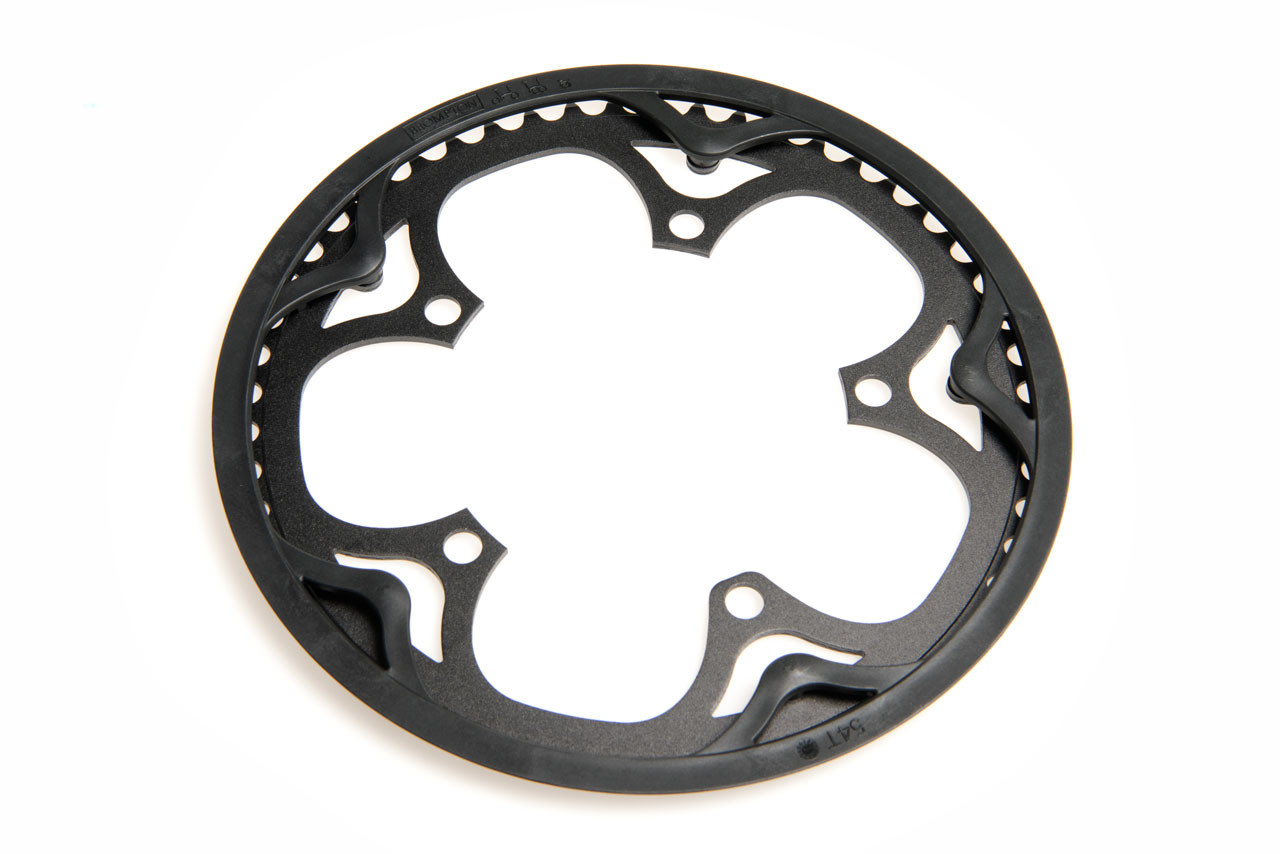 Chain Ring + Guard Spider 54T Black | Brompton USA
